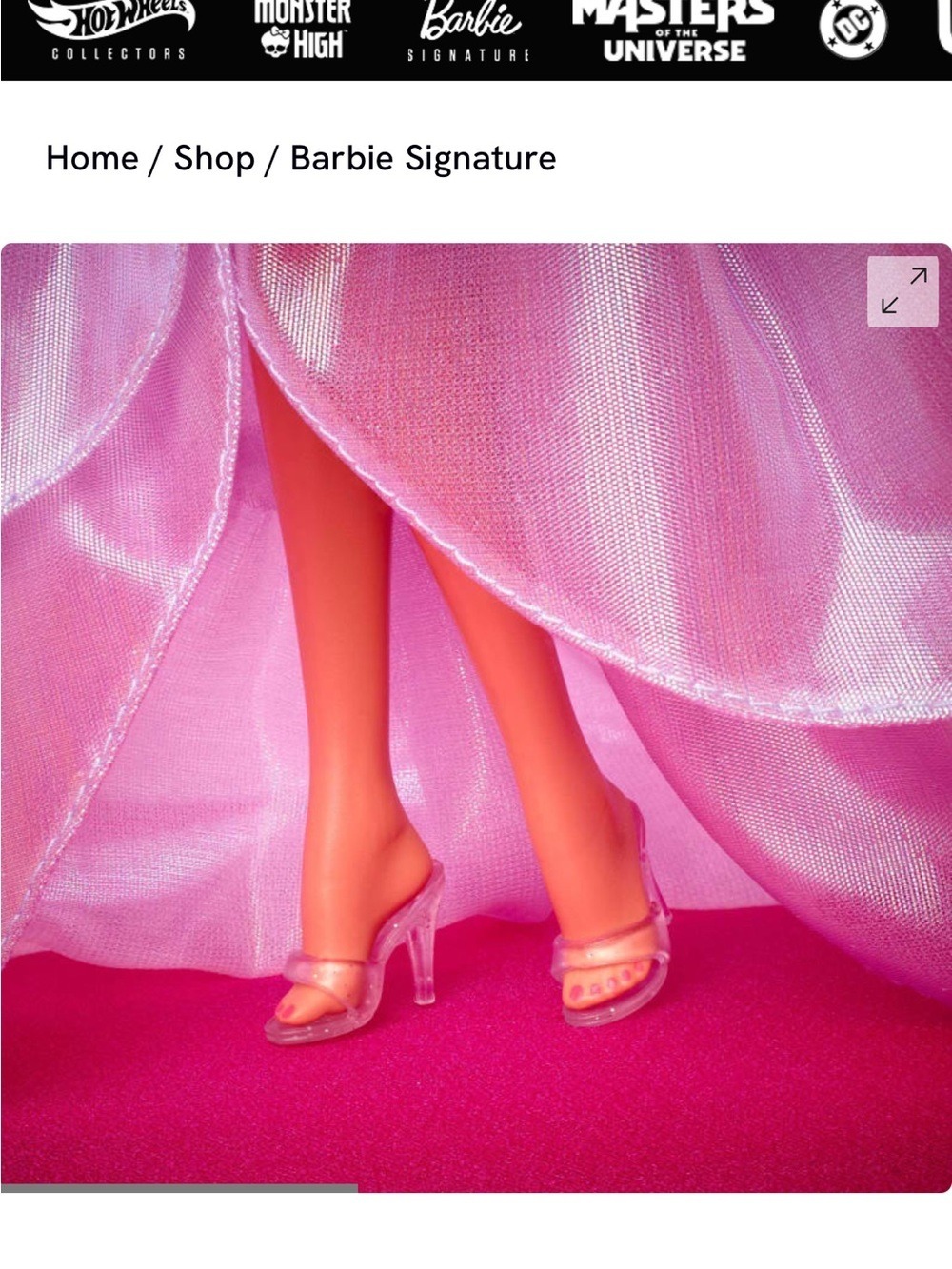 Barbie Signature Lavender Daydream with Faux-Fur Stole NRFB Gala Collection #2 - Picture 6 of 8